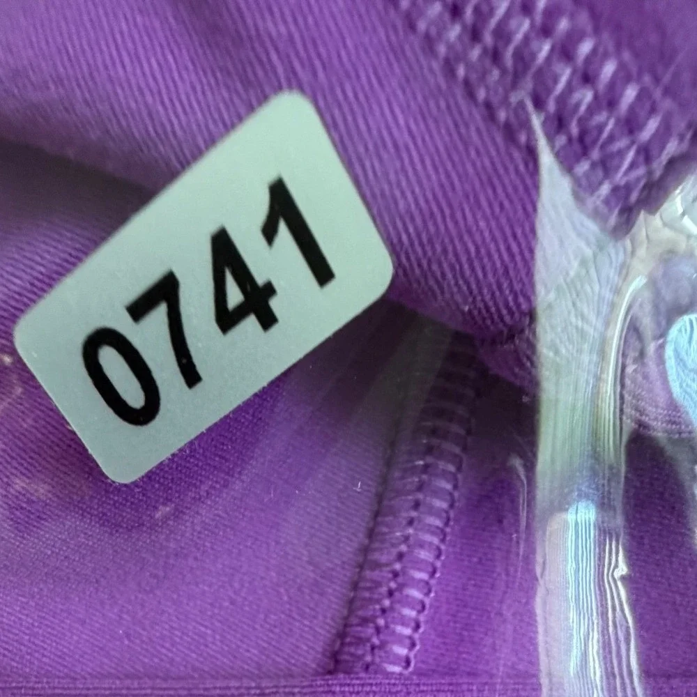 Lululemon Wunder Under Smooth Coverage Leggings Womens Size 6 Purple High Rise